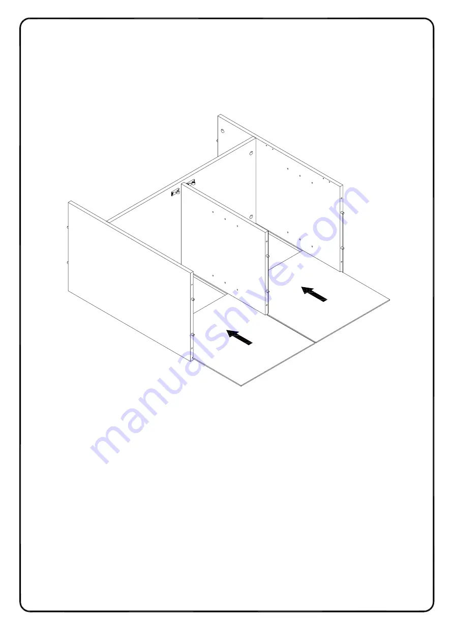 Walker Edison AF32KGMD Assembly Instructions Manual Download Page 10