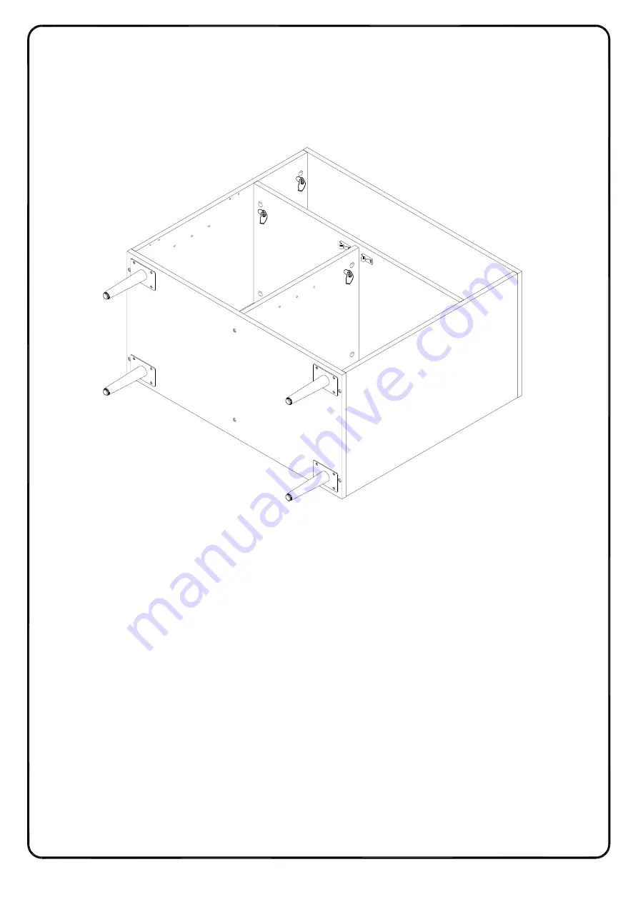 Walker Edison AF32KGMD Assembly Instructions Manual Download Page 15