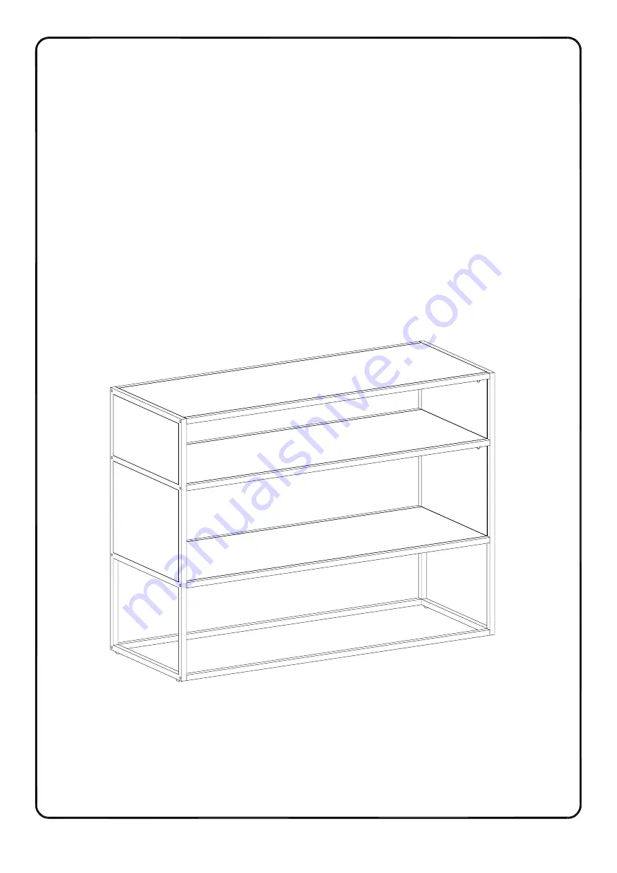 Walker Edison AF40JER Assembly Instructions Manual Download Page 1