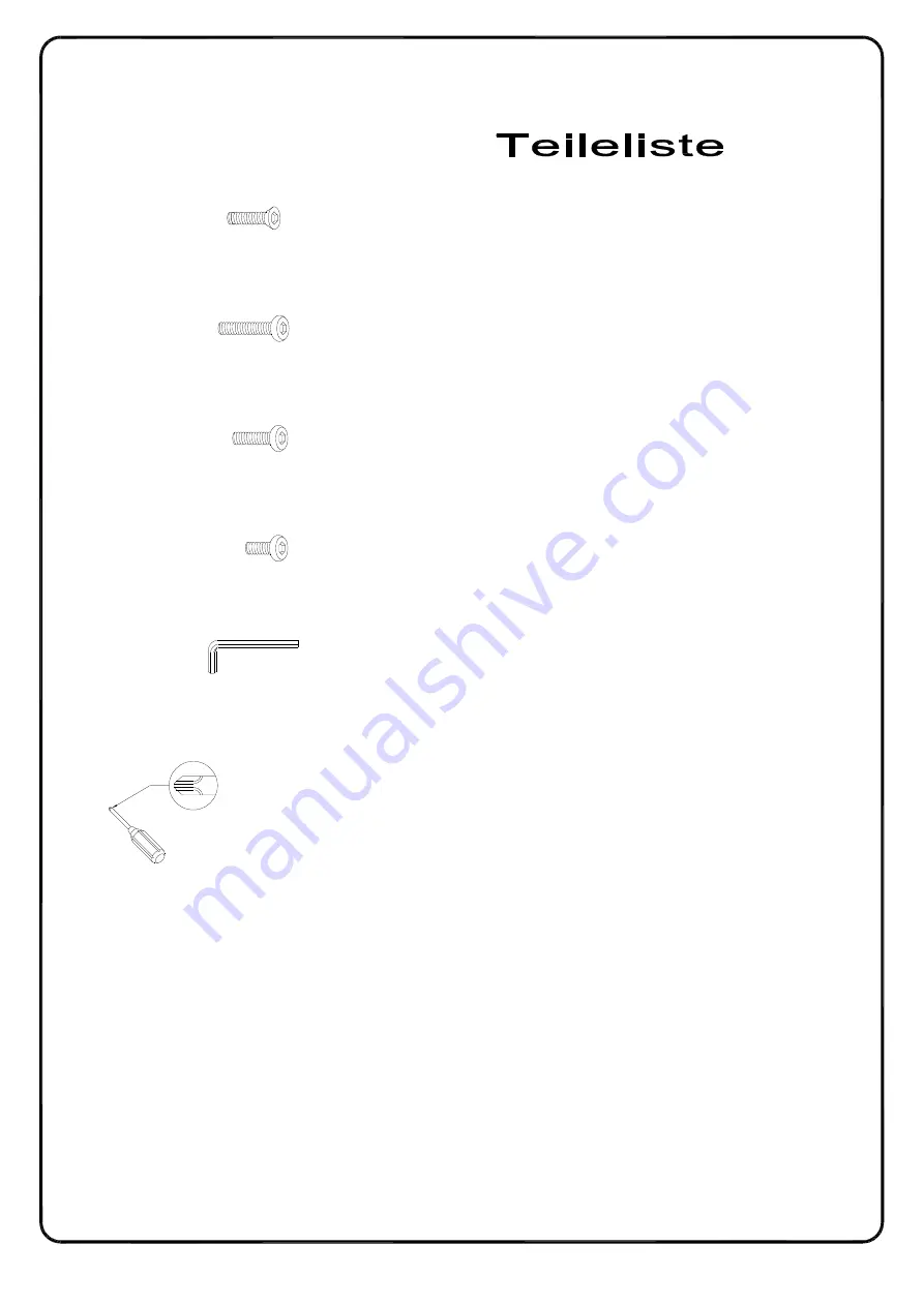 Walker Edison AF42HAMCT Assembly Instructions Manual Download Page 5