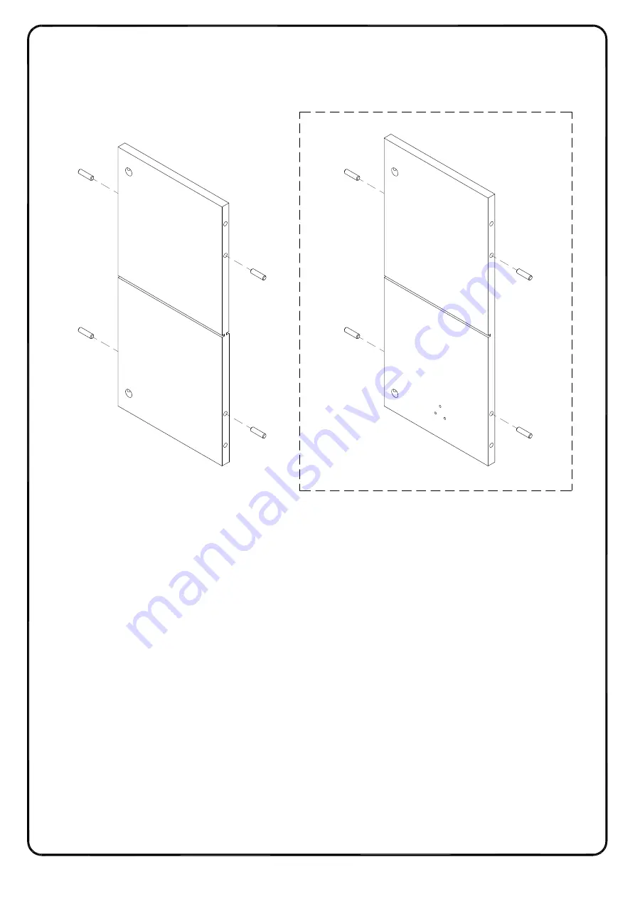 Walker Edison AF42JACCT Assembly Instructions Manual Download Page 5