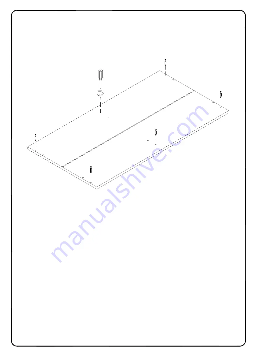 Walker Edison AF42JACCT Assembly Instructions Manual Download Page 6