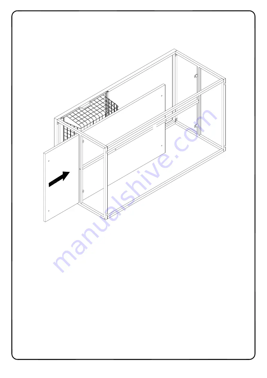 Walker Edison AF42MDRC Assembly Instructions Manual Download Page 9