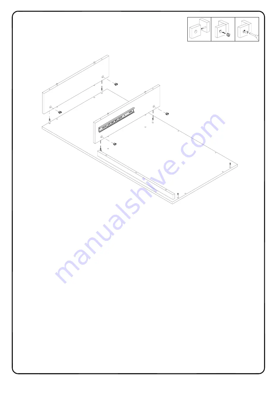 Walker Edison AF44LAN1DRCT Assembly Instructions Manual Download Page 15