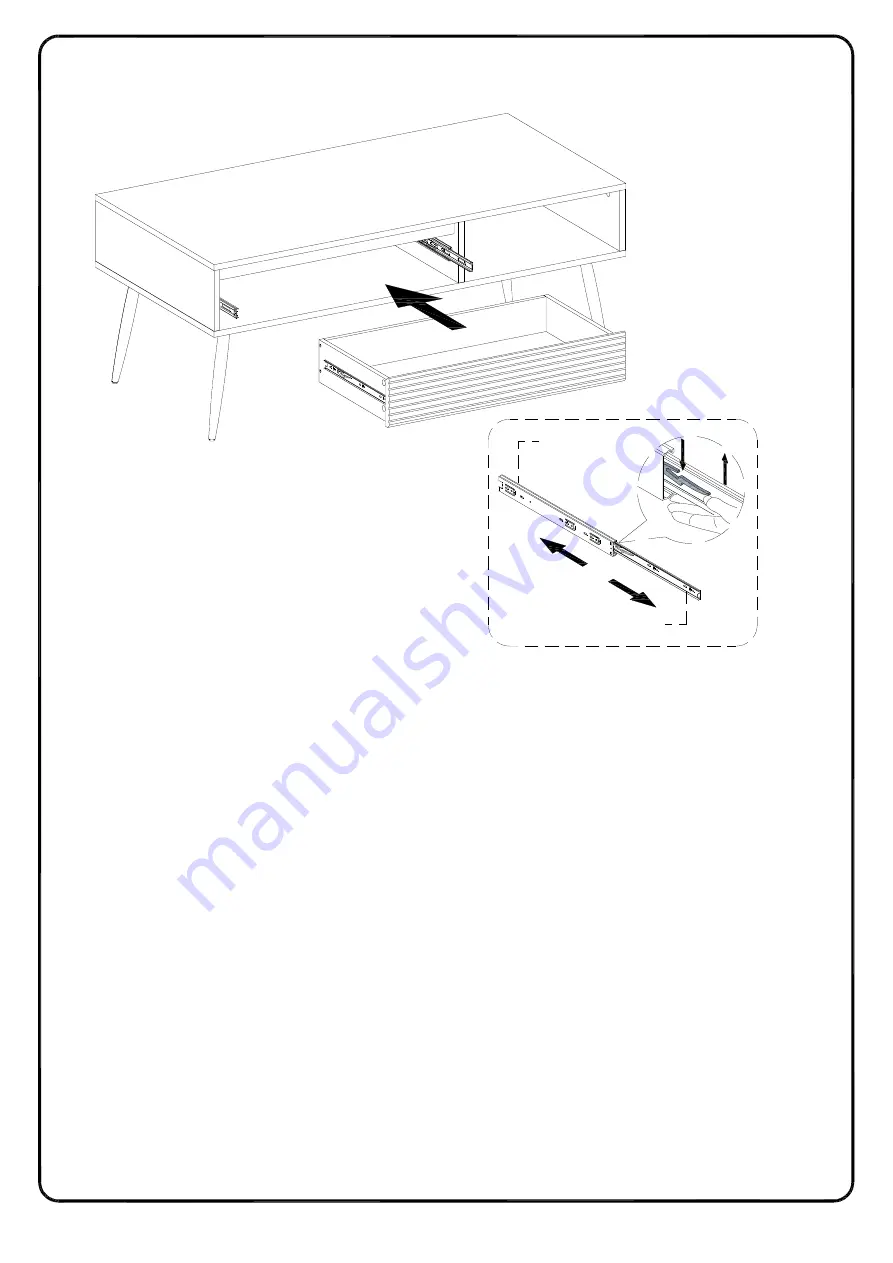 Walker Edison AF44LAN1DRCT Assembly Instructions Manual Download Page 25