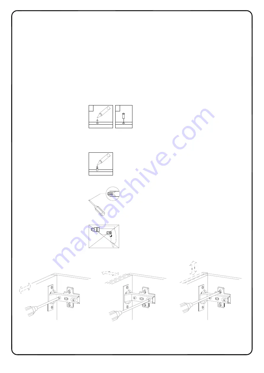 Walker Edison AF4DRISA Assembly Instructions Manual Download Page 2