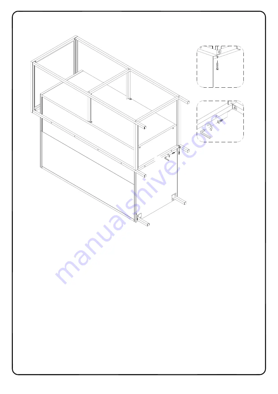 Walker Edison AF4DRISA Assembly Instructions Manual Download Page 28