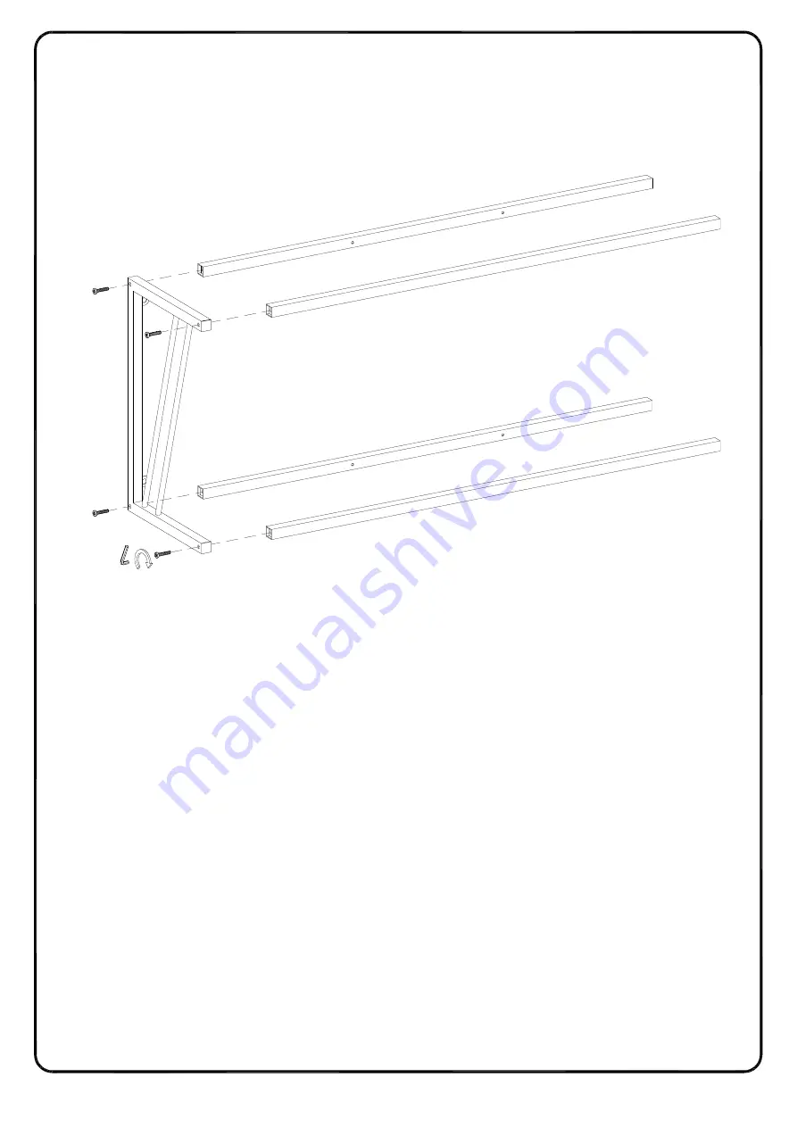 Walker Edison AFVET2DRCT Assembly Instructions Manual Download Page 5