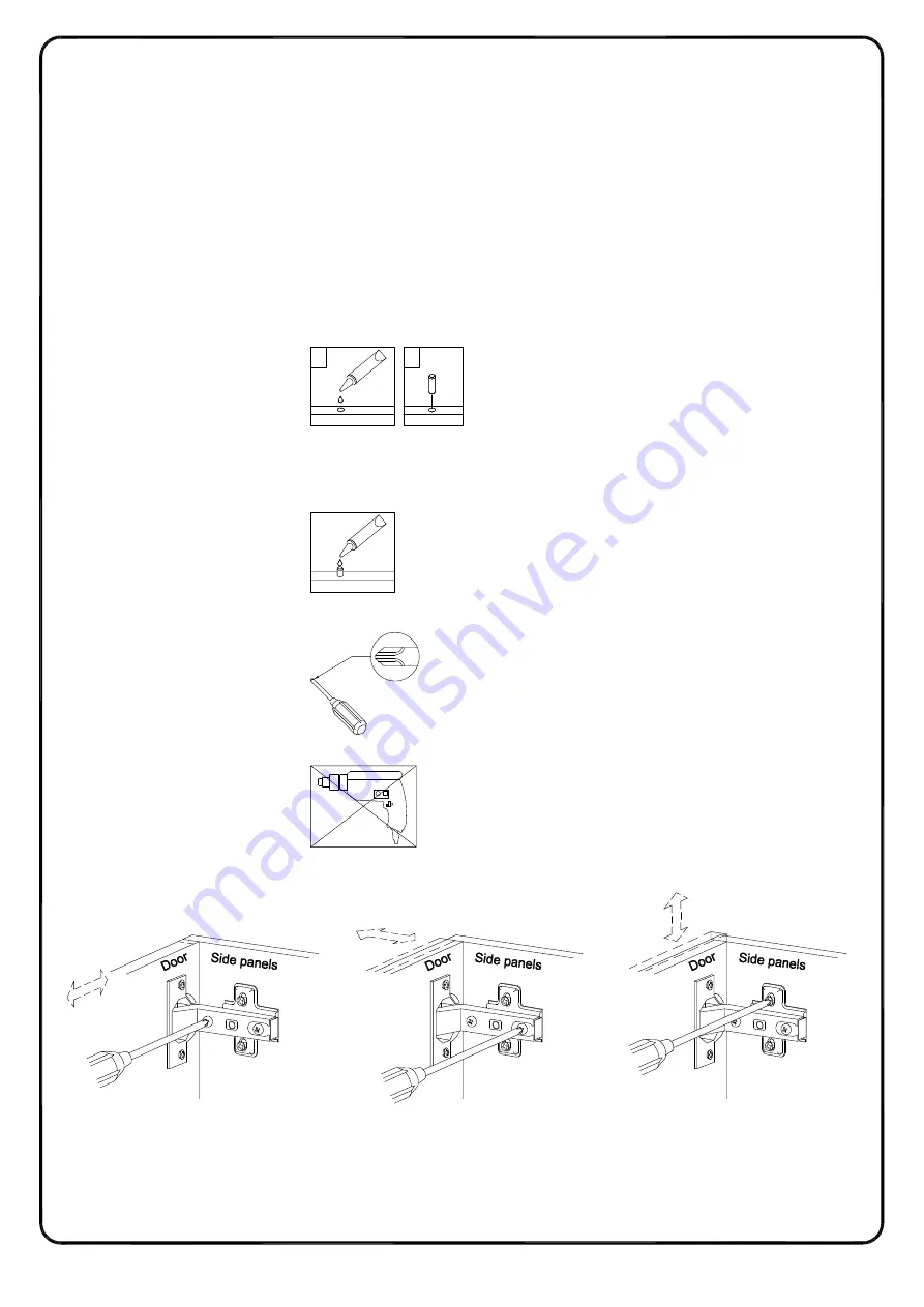 Walker Edison AFWDRT2D Assembly Instructions Manual Download Page 2