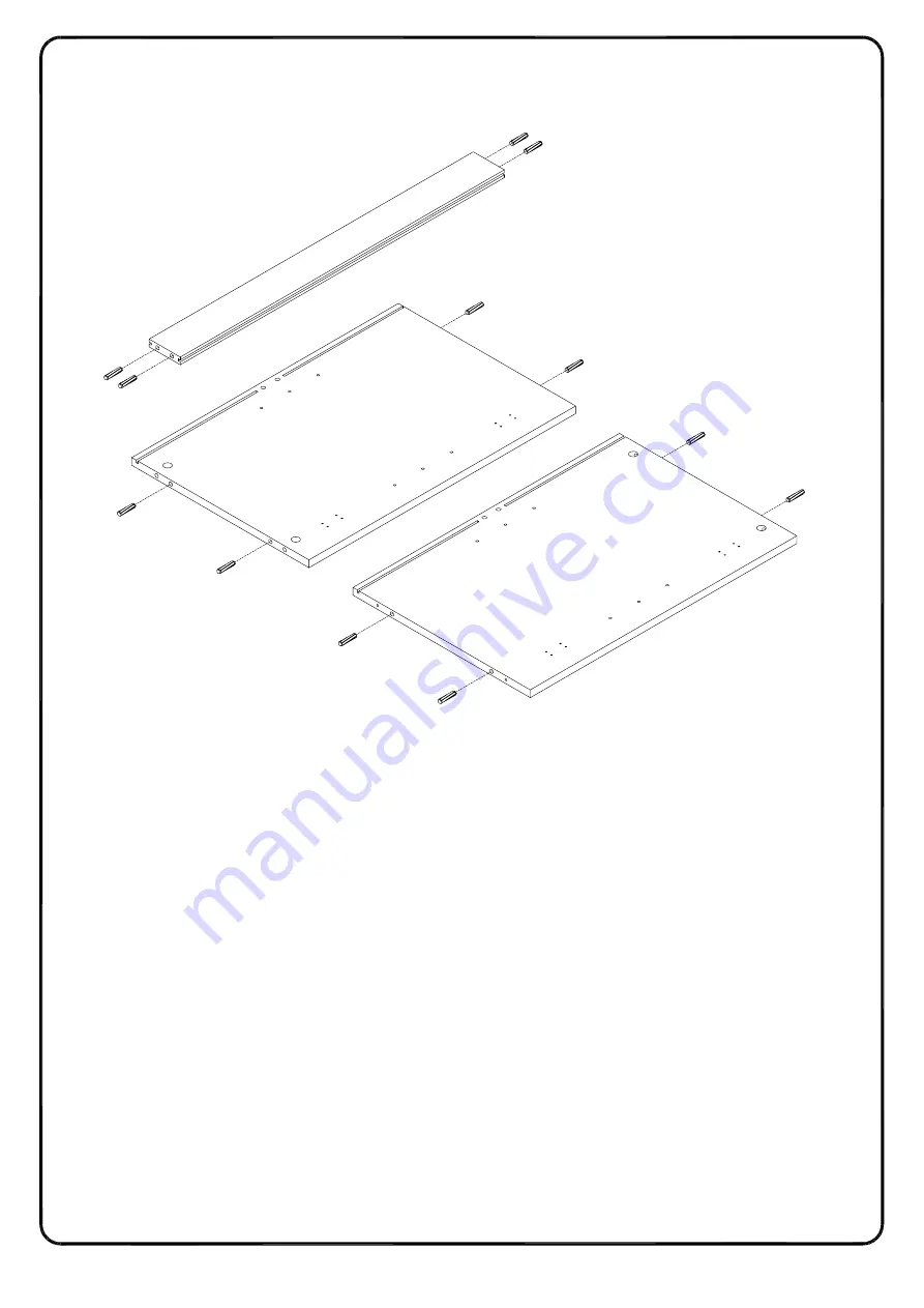 Walker Edison AFWDRT2D Assembly Instructions Manual Download Page 11