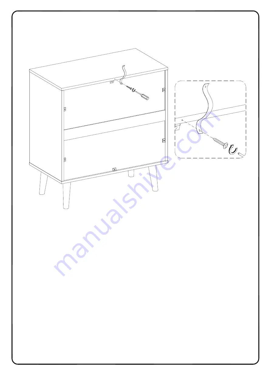 Walker Edison AFWDRT2D Assembly Instructions Manual Download Page 26