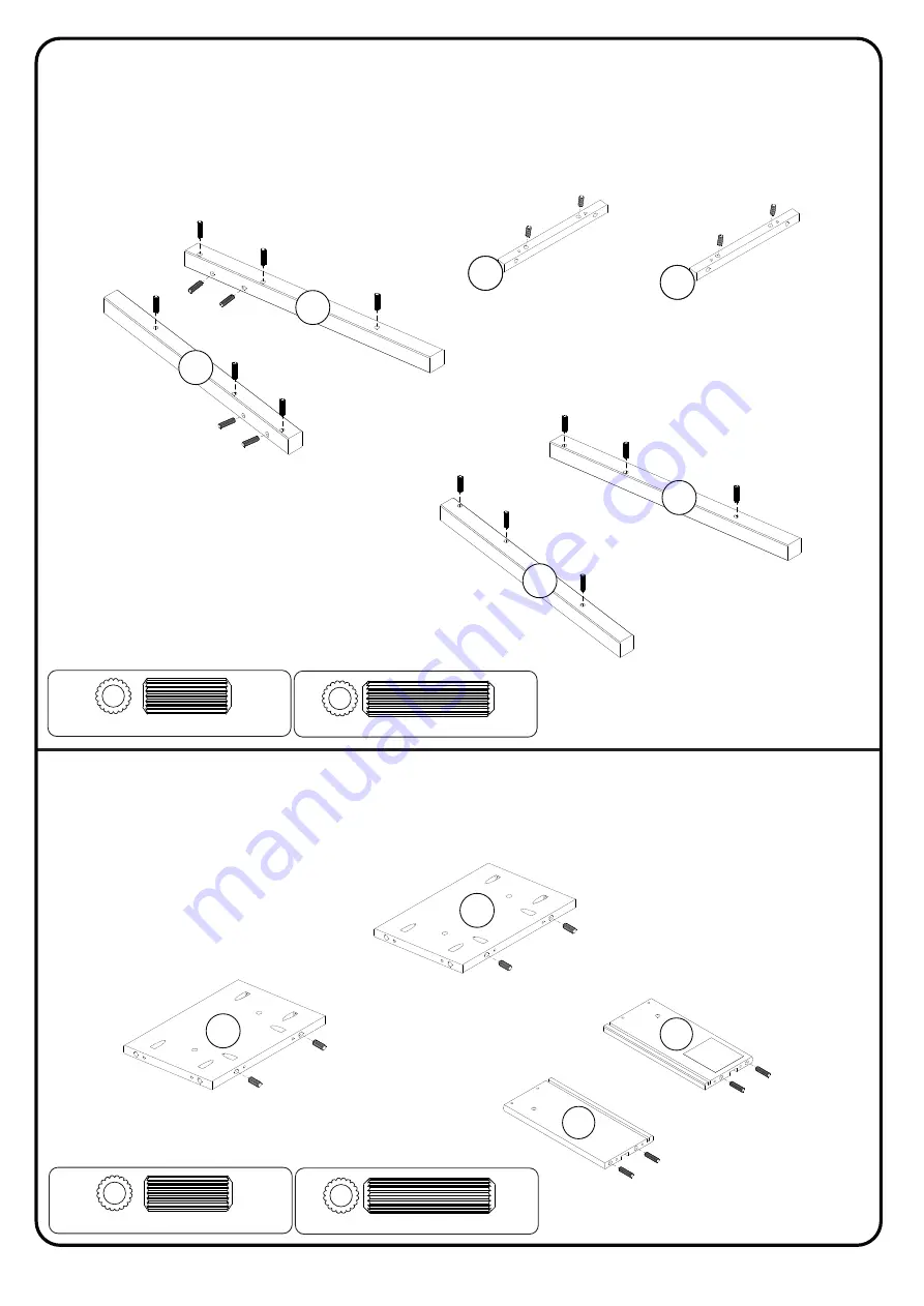 Walker Edison ATB20NS Assembly Instruction Manual Download Page 5