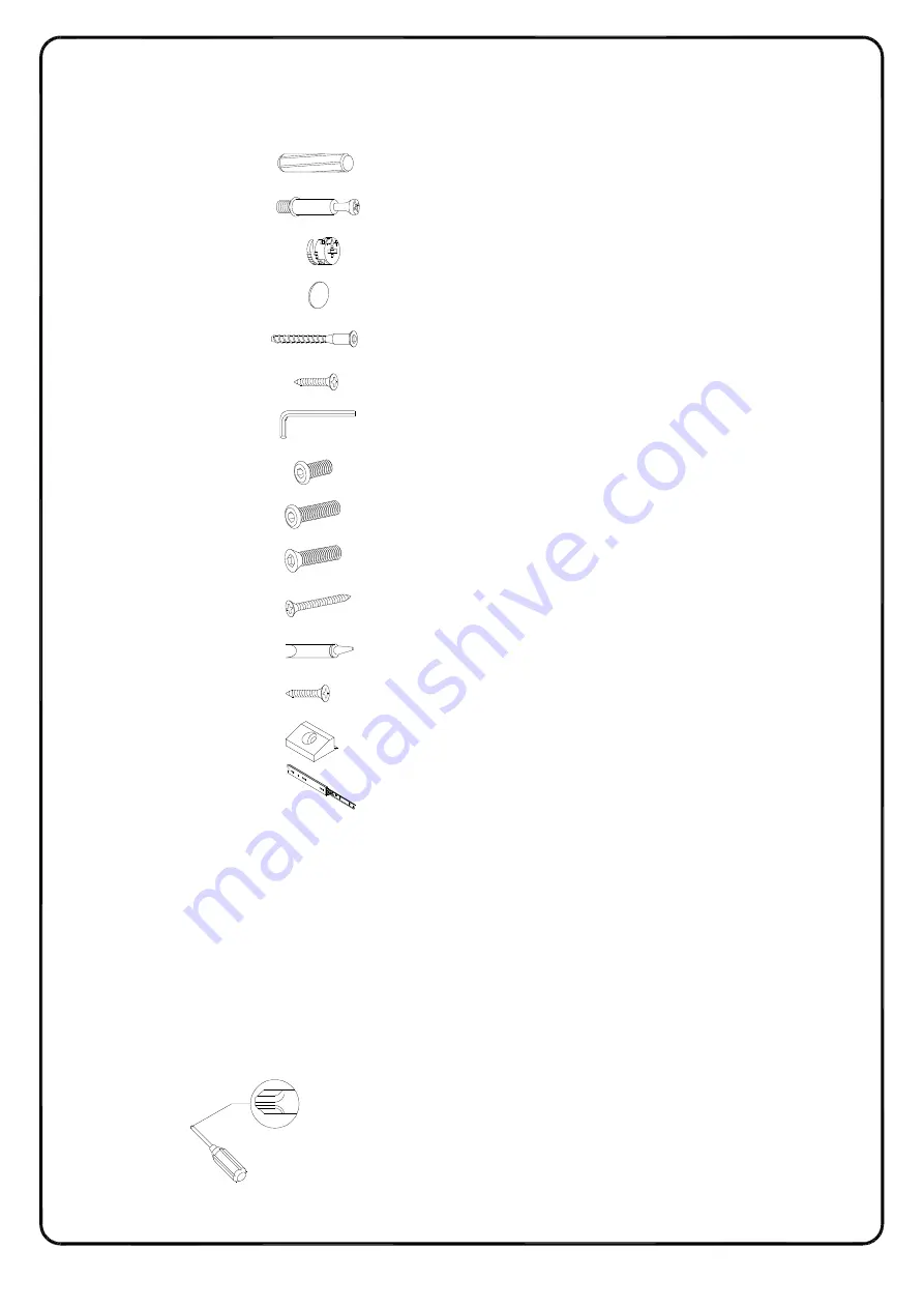 Walker Edison B48ARB2DR Assembly Instructions Manual Download Page 4