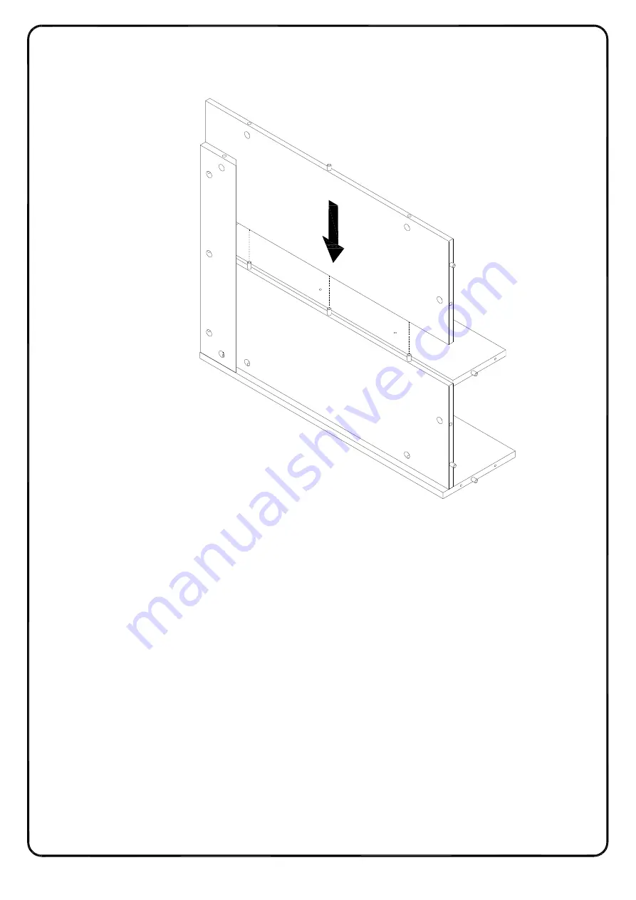 Walker Edison BDBADME Assembly Instructions Manual Download Page 17