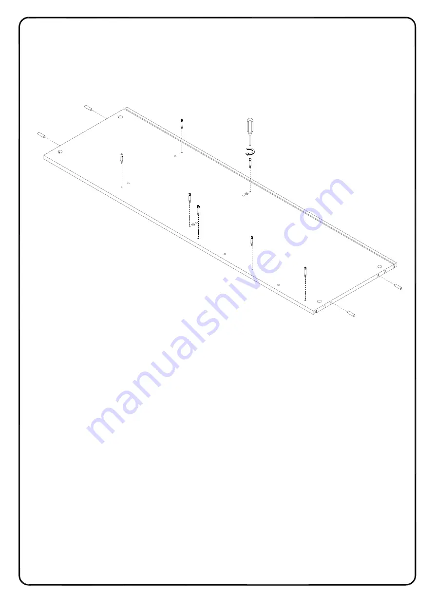 Walker Edison BEC52SB Assembly Instructions Manual Download Page 12