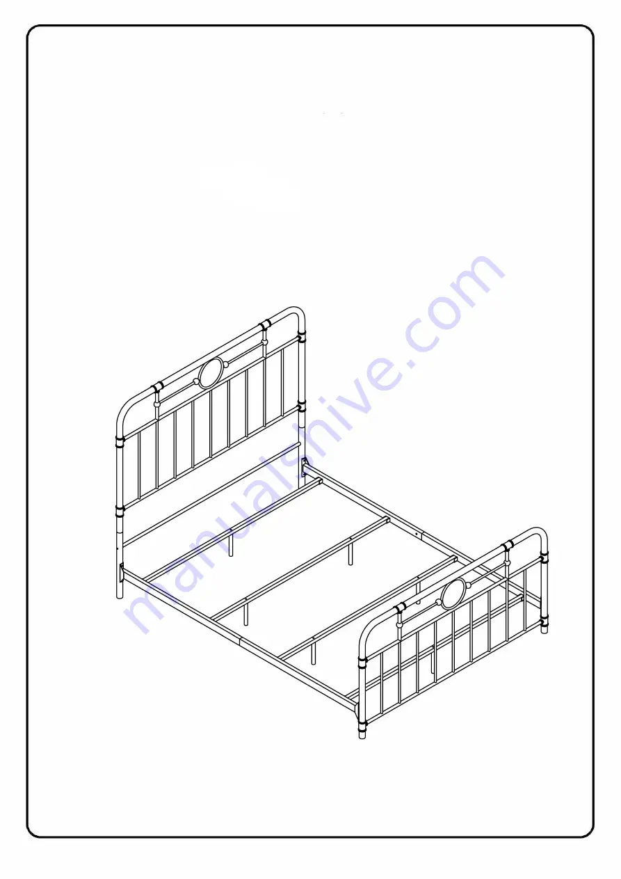 Walker Edison BQMP Assembly Instructions Manual Download Page 1