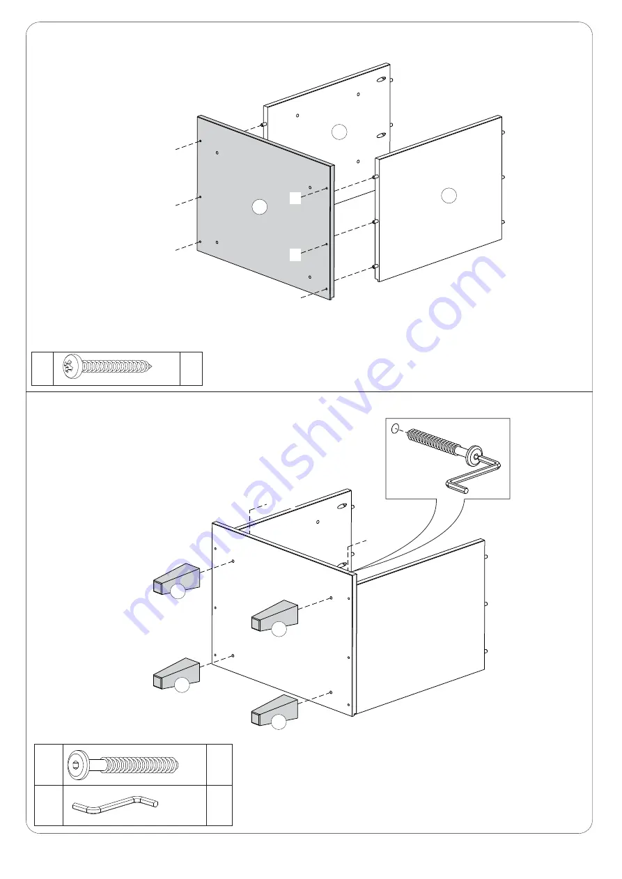 Walker Edison BR20BRXNS Скачать руководство пользователя страница 6