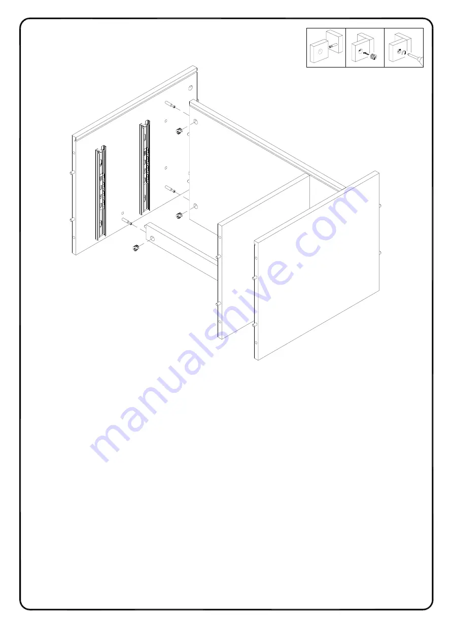 Walker Edison BR25LINNS Assembly Instructions Manual Download Page 14