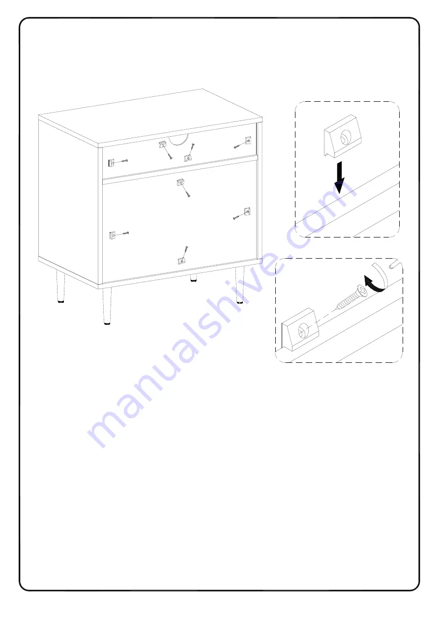 Walker Edison BR25LINNS Assembly Instructions Manual Download Page 20