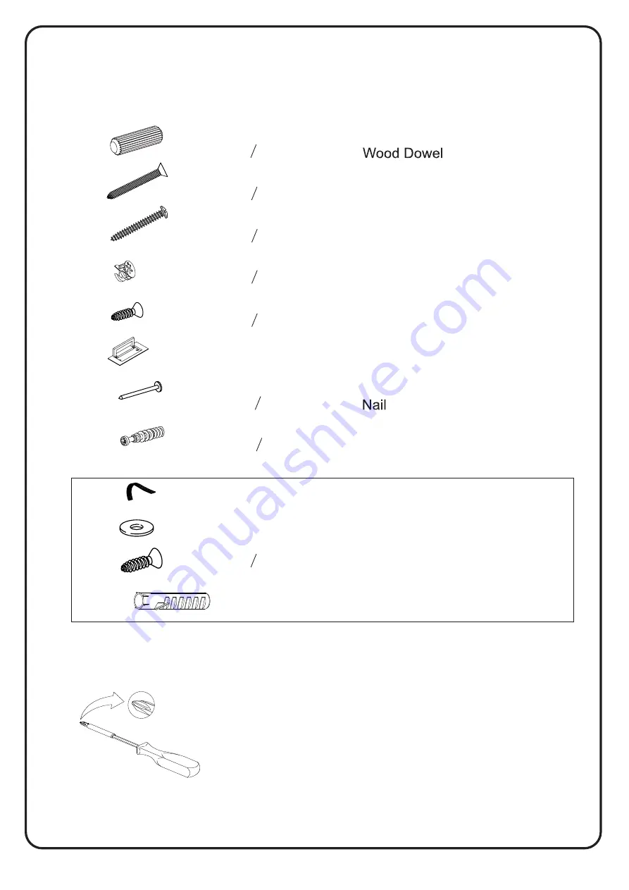 Walker Edison BR4DLYDDR Assembly Instructions Manual Download Page 4