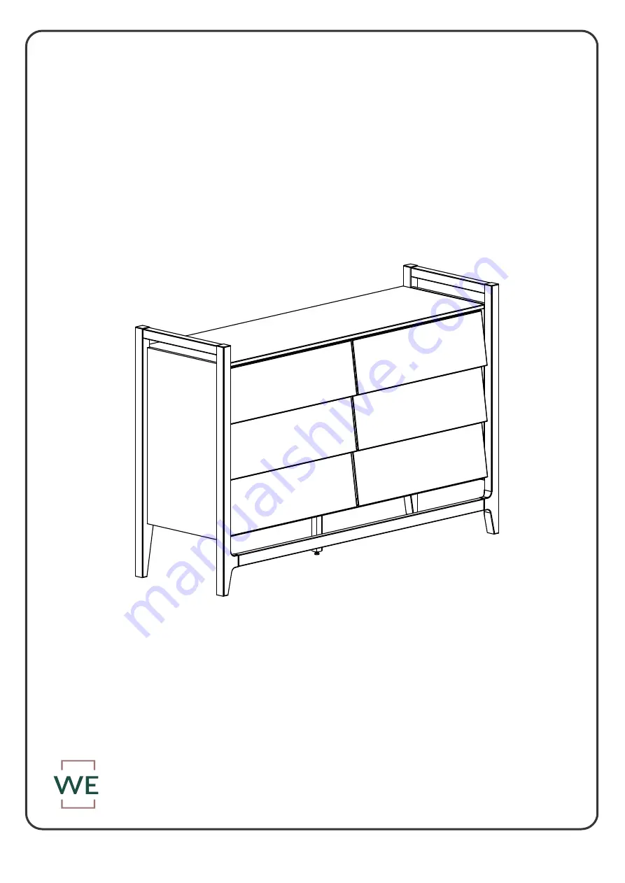 Walker Edison BR58OSW6D Скачать руководство пользователя страница 1