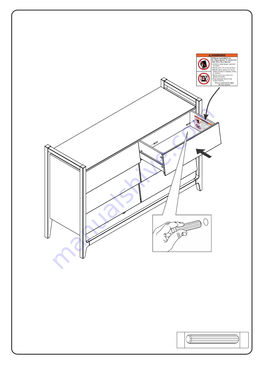 Walker Edison BR58OSW6D Скачать руководство пользователя страница 16