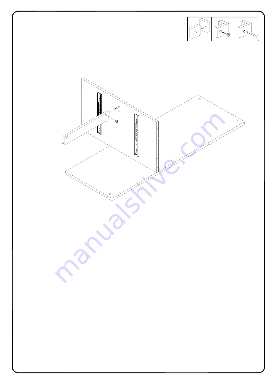 Walker Edison BR5DQUIDR Assembly Instructions Manual Download Page 17