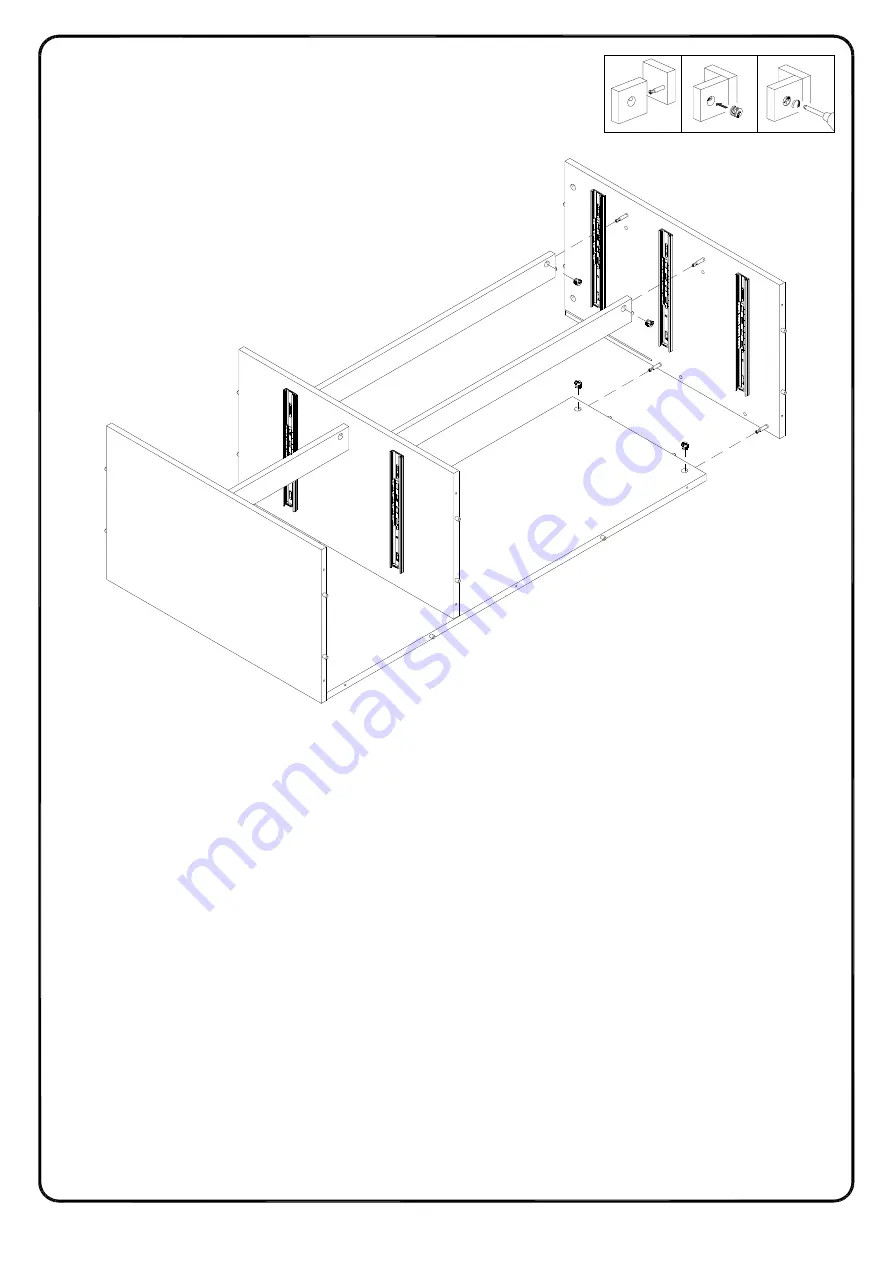 Walker Edison BR5DQUIDR Assembly Instructions Manual Download Page 20