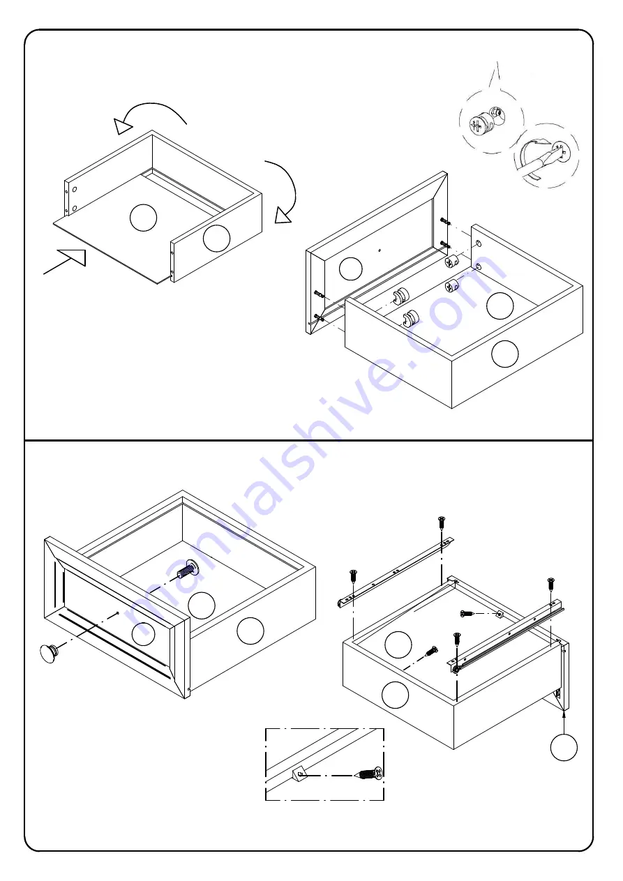 Walker Edison BR5GROV Assembly Instructions Manual Download Page 6