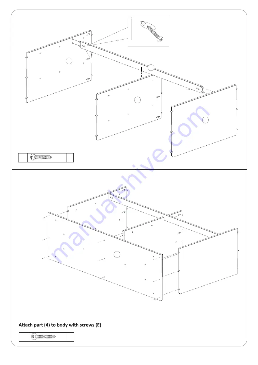 Walker Edison BR6DSLDR Скачать руководство пользователя страница 6