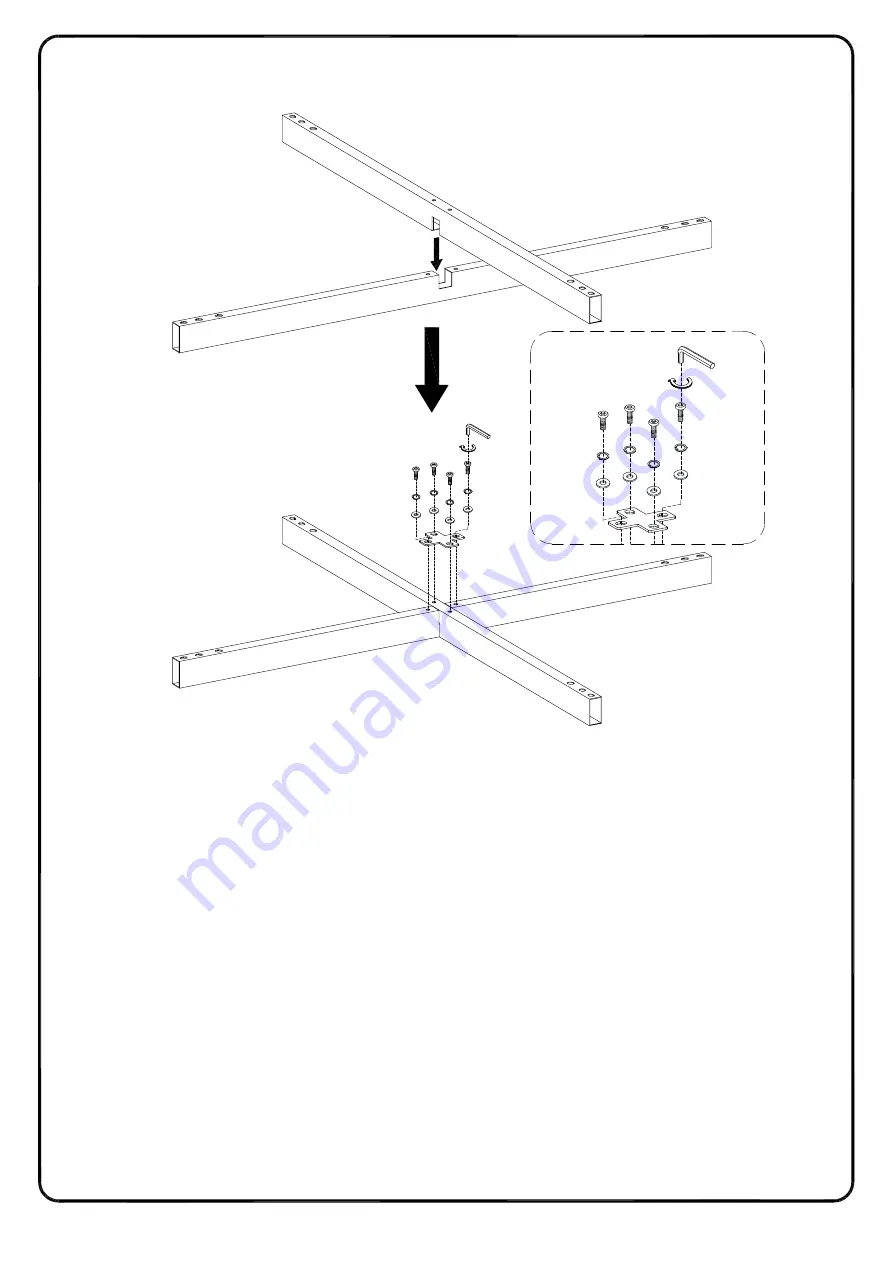 Walker Edison Breeze CNRD1D Assembly Instructions Manual Download Page 7