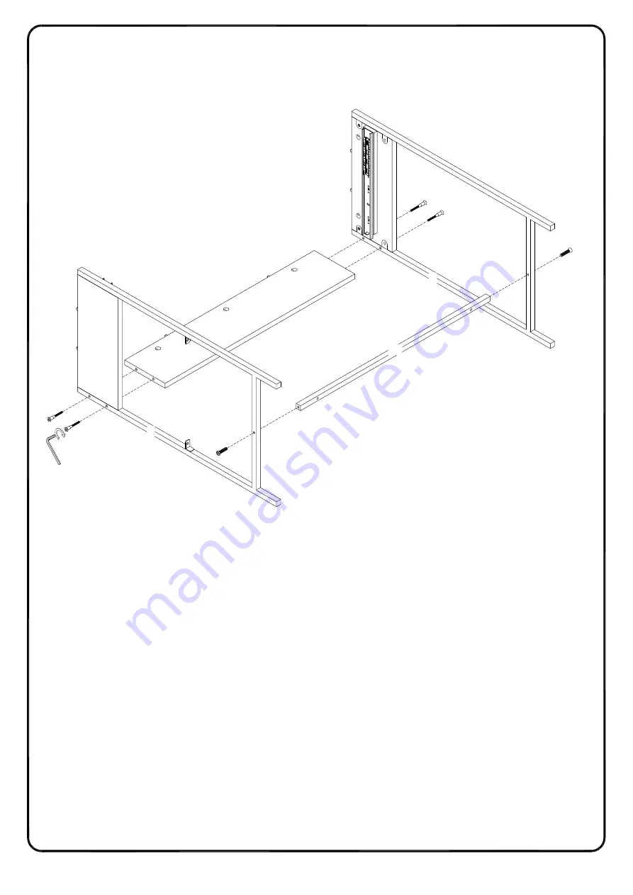 Walker Edison BS58KEAST Assembly Instructions Manual Download Page 13