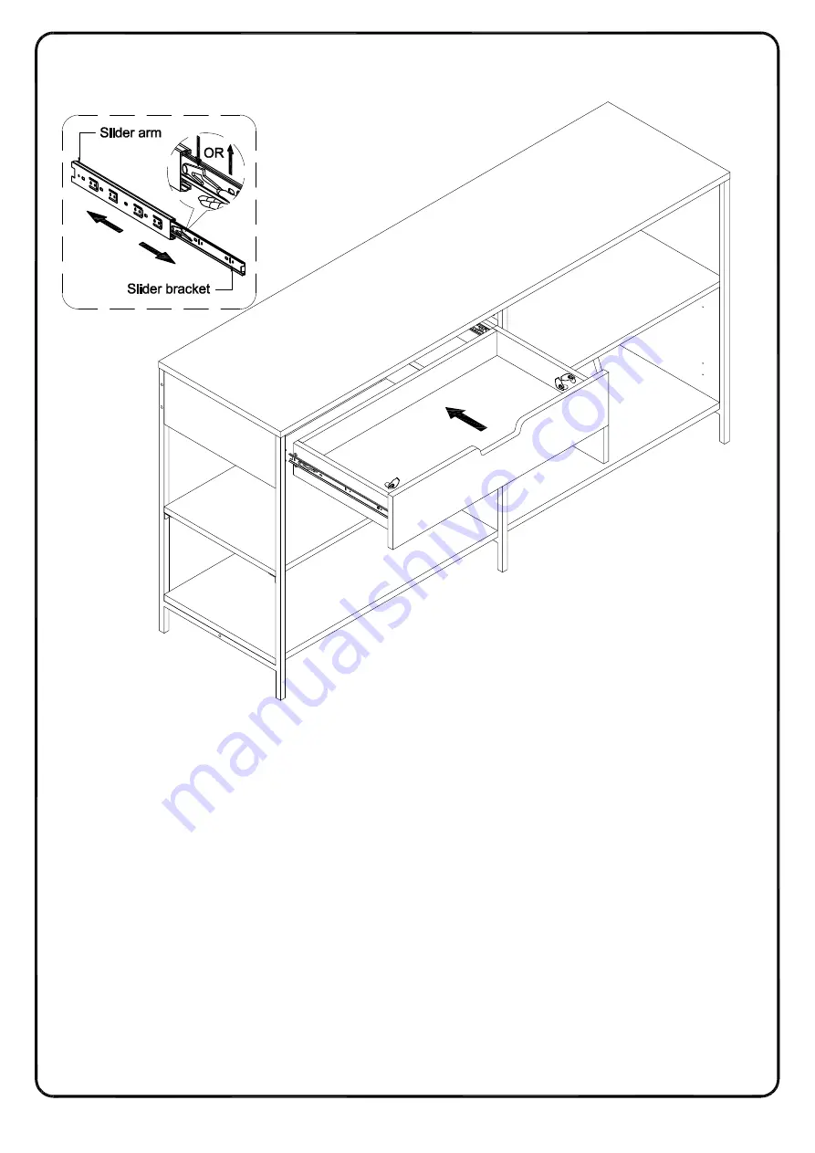 Walker Edison BS58KEAST Assembly Instructions Manual Download Page 22