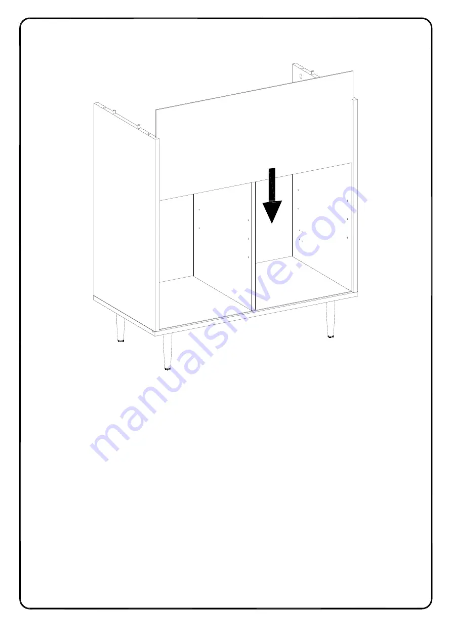 Walker Edison BS64BELHUT Assembly Instructions Manual Download Page 33