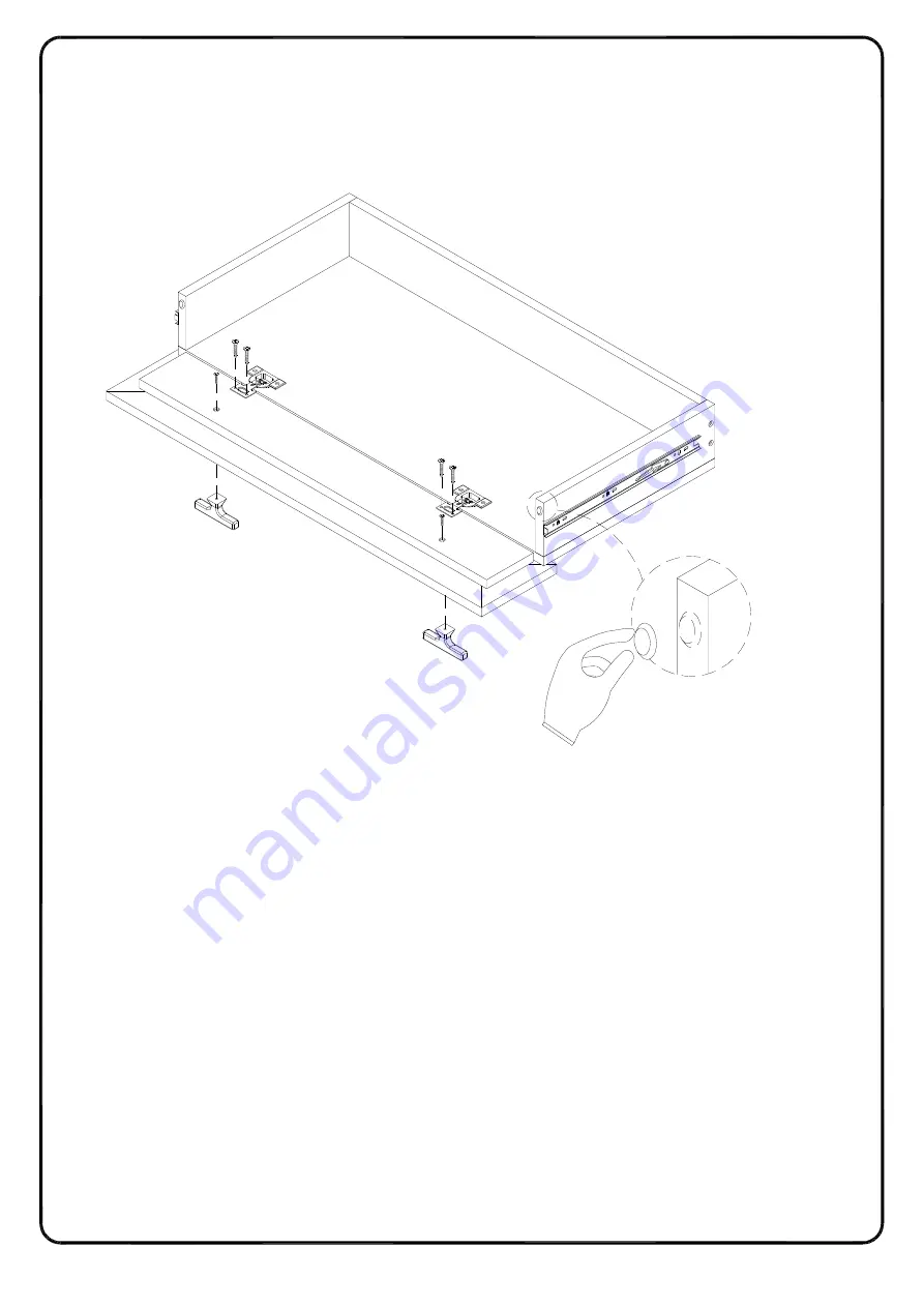 Walker Edison BS64BELHUT Assembly Instructions Manual Download Page 48