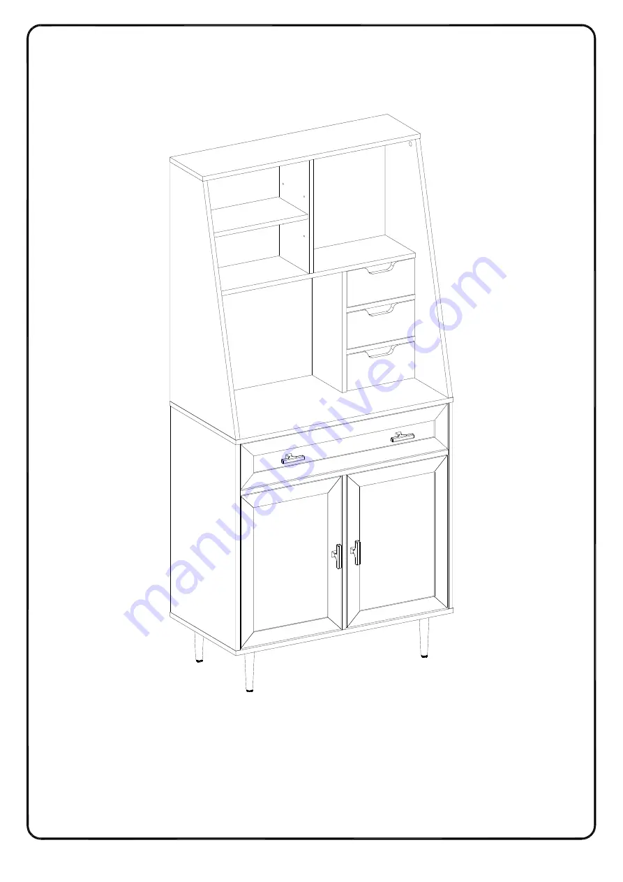 Walker Edison BS64BELHUT Скачать руководство пользователя страница 57