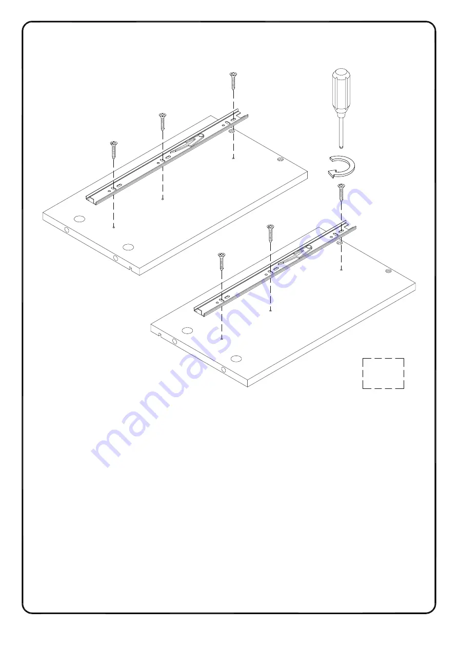 Walker Edison BS68CLHUT Assembly Instructions Manual Download Page 10