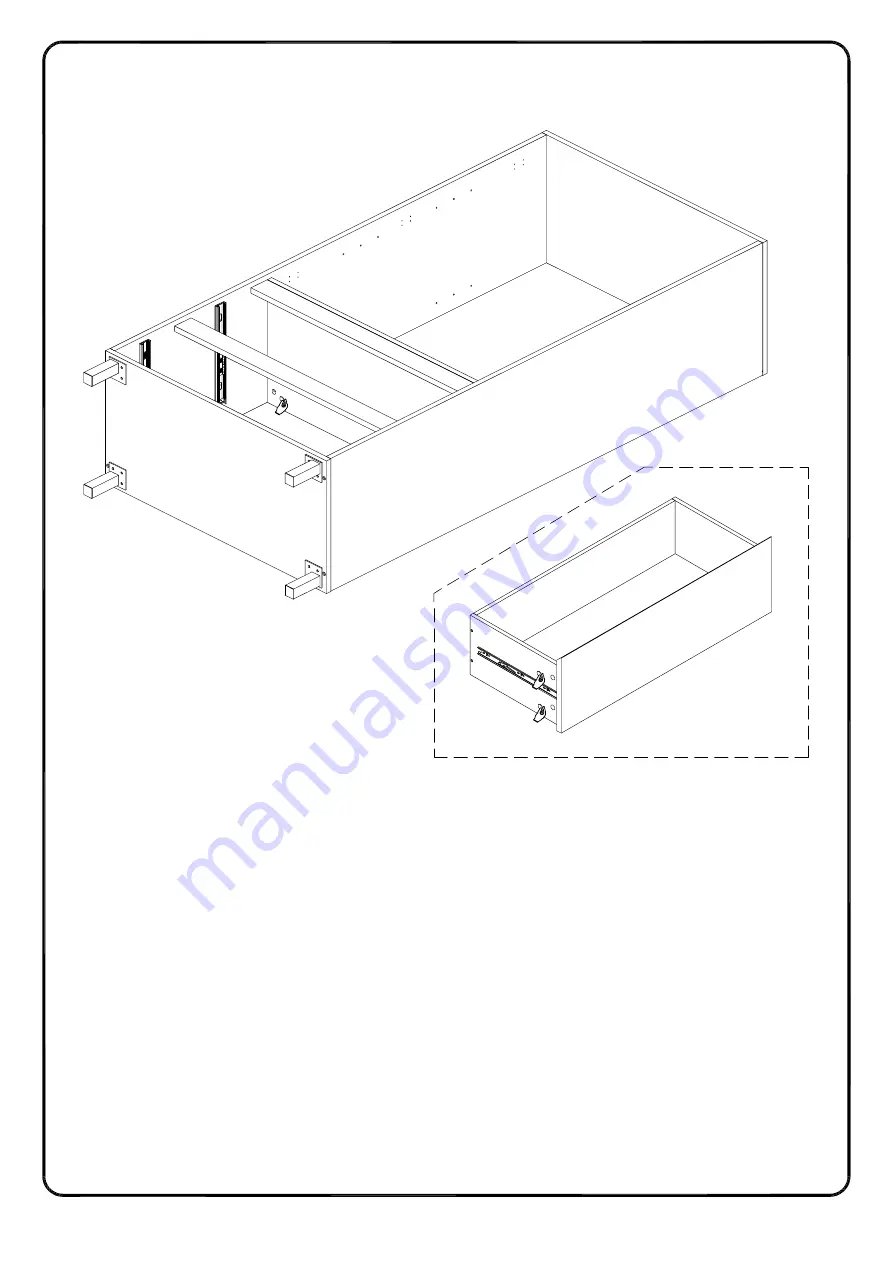 Walker Edison BS68CLHUT Assembly Instructions Manual Download Page 27