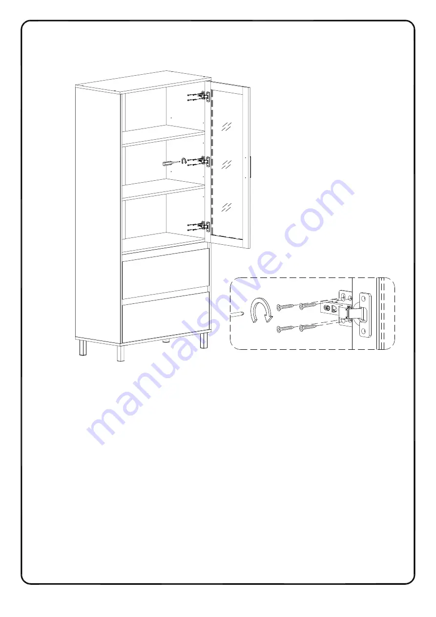 Walker Edison BS68CLHUT Скачать руководство пользователя страница 31