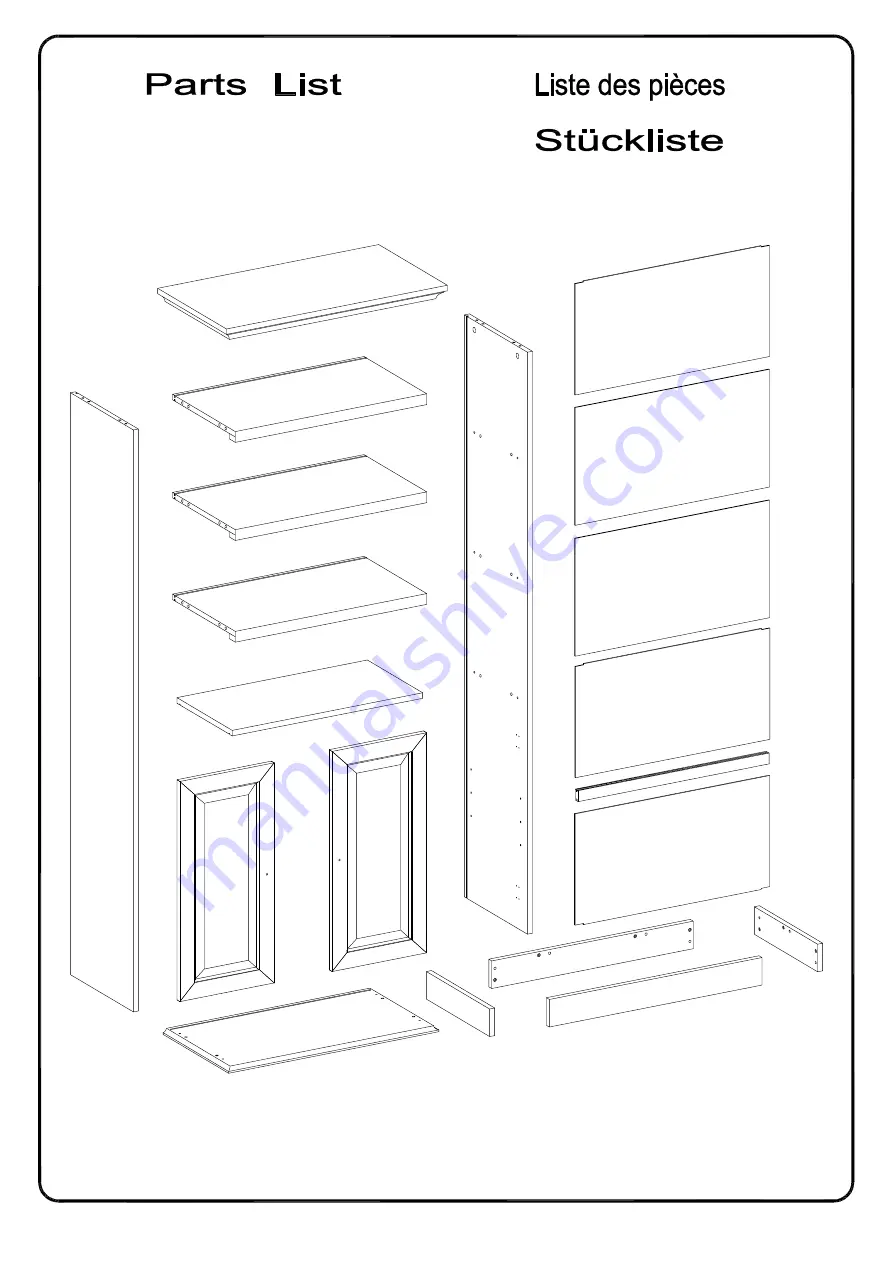 Walker Edison BS68LUK2D Скачать руководство пользователя страница 6