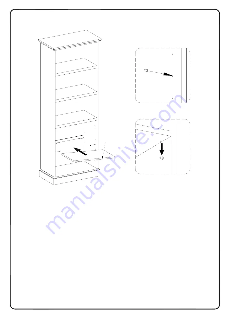 Walker Edison BS68LUK2D Assembly Instructions Manual Download Page 26