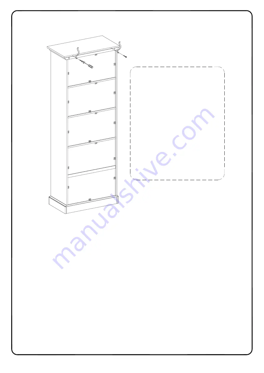 Walker Edison BS68LUK2D Assembly Instructions Manual Download Page 30