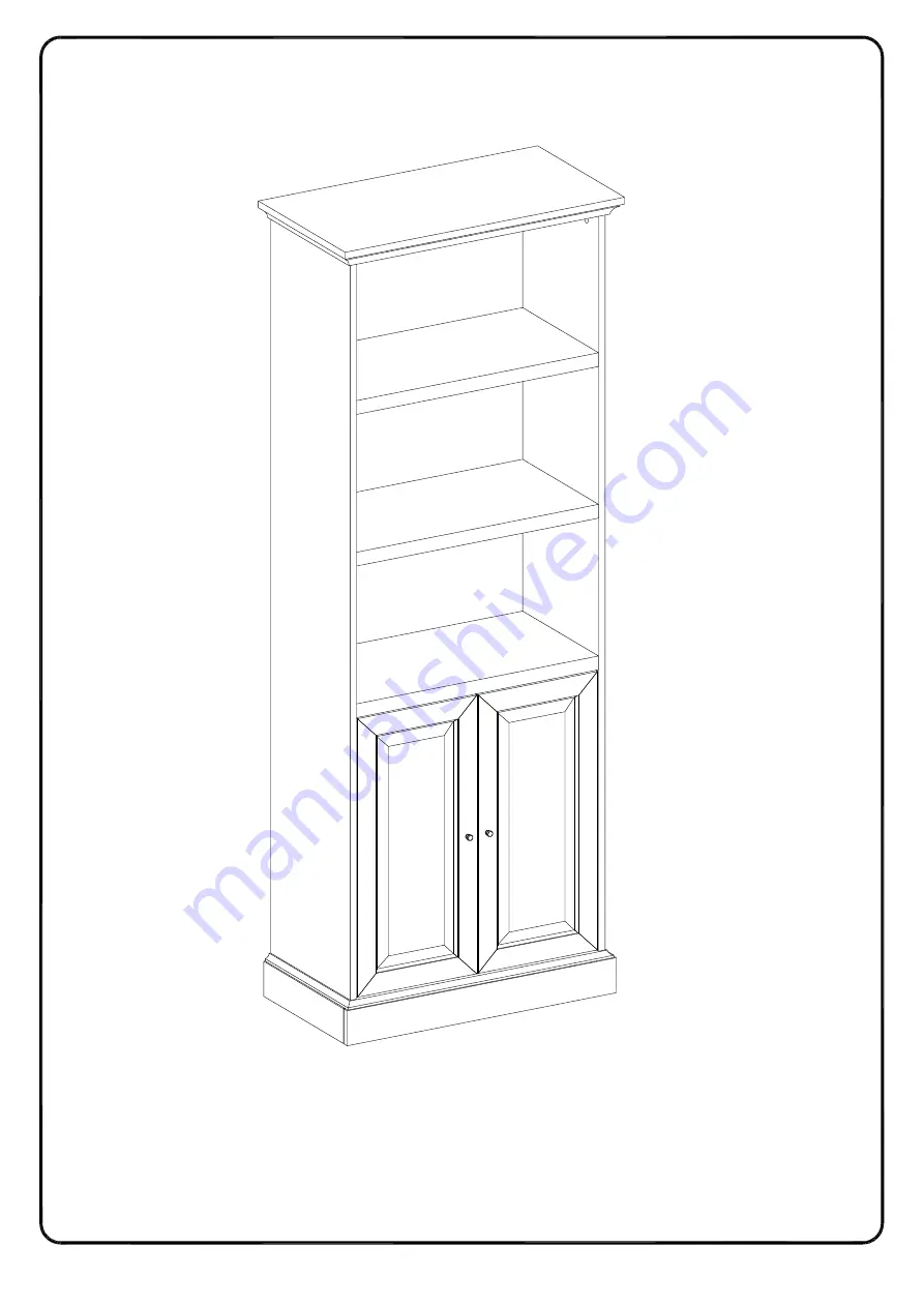 Walker Edison BS68LUK2D Assembly Instructions Manual Download Page 32