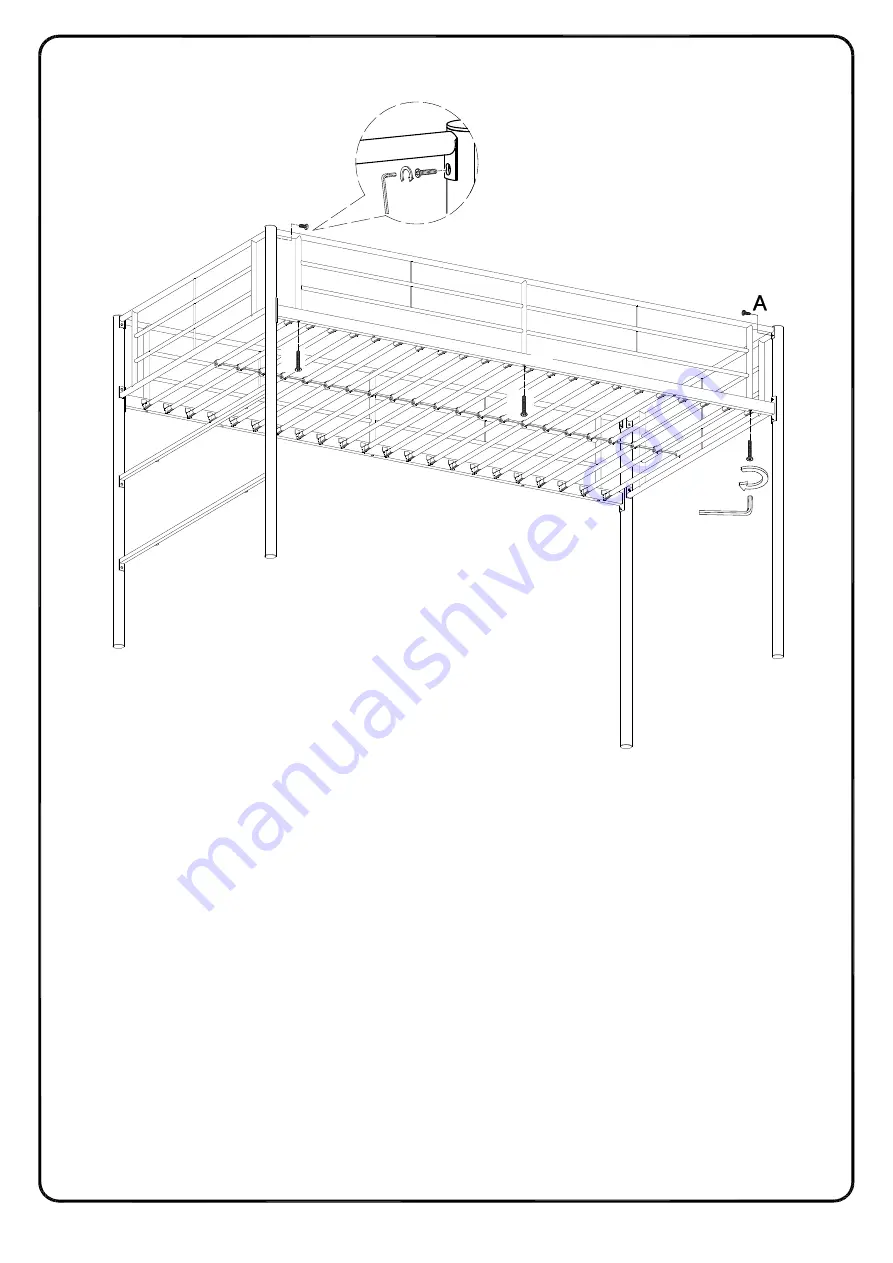 Walker Edison BTLD46SP Assembly Instructions Manual Download Page 26