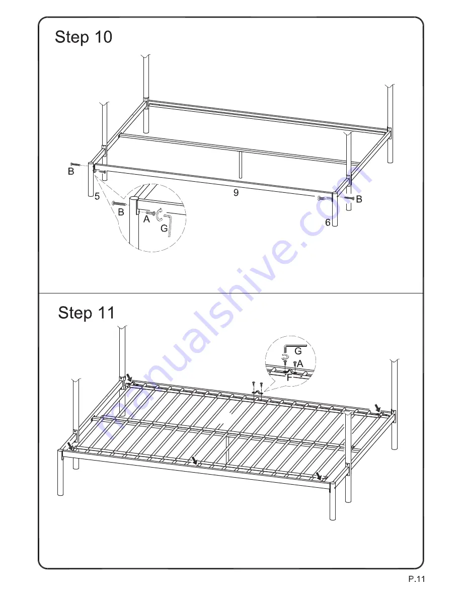 Walker Edison BTODSP Скачать руководство пользователя страница 11