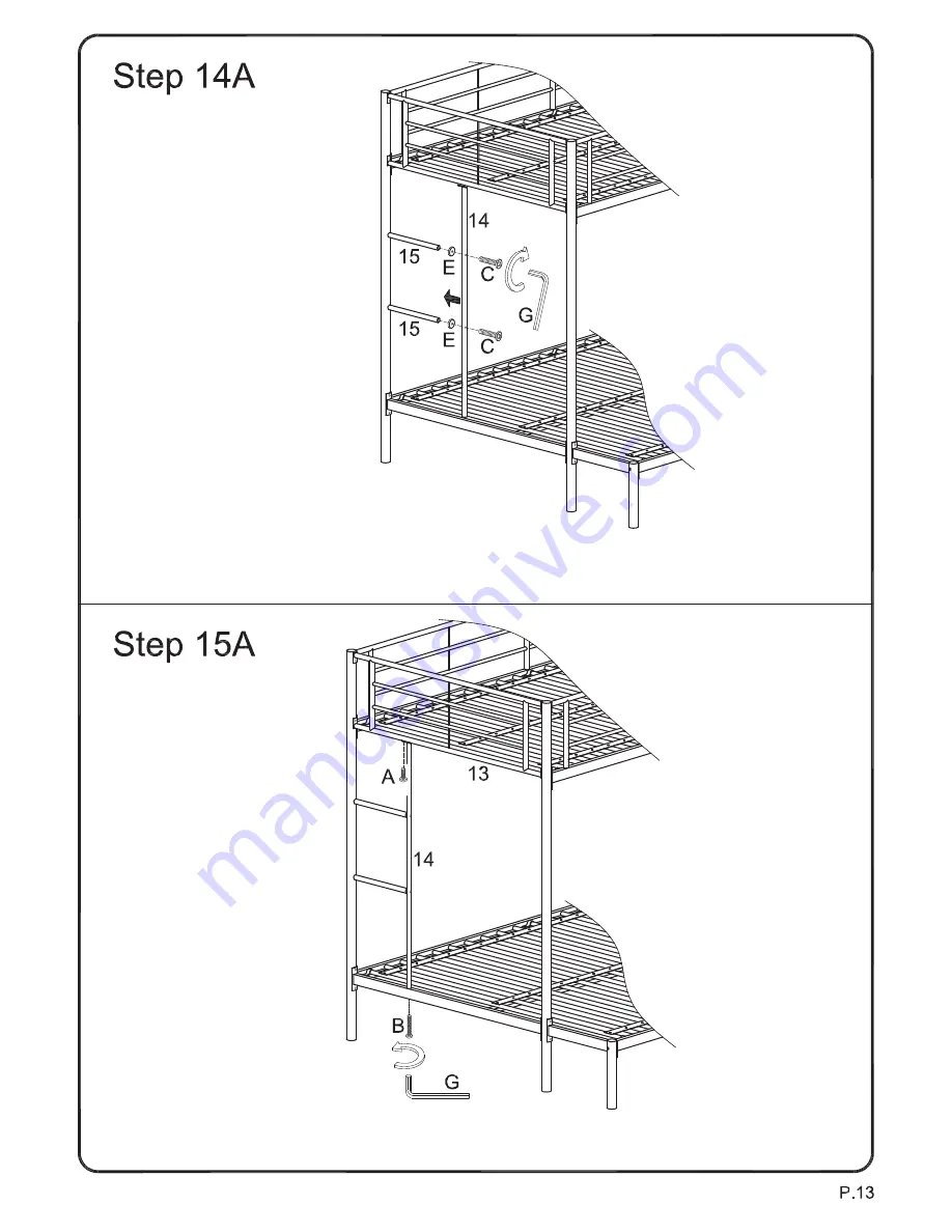 Walker Edison BTODSP Скачать руководство пользователя страница 13