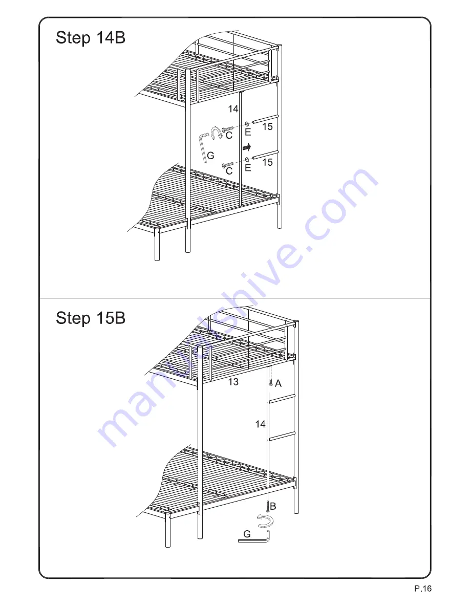 Walker Edison BTODSP Скачать руководство пользователя страница 16