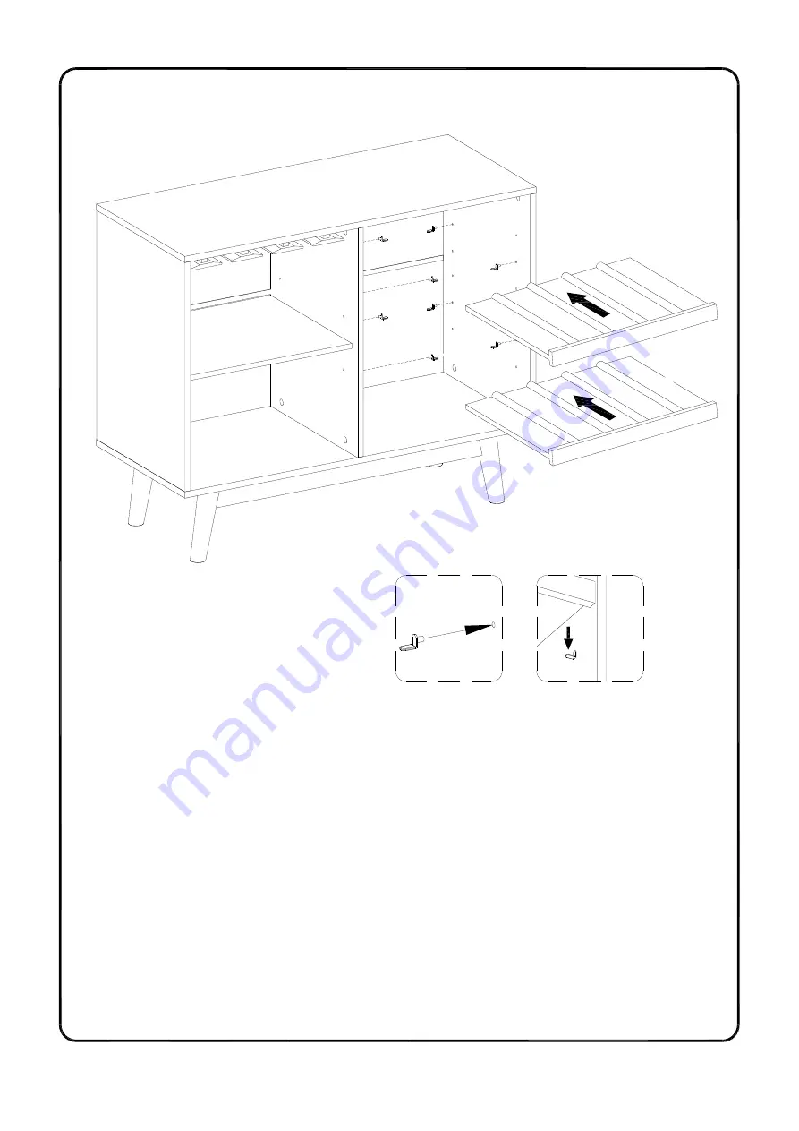 Walker Edison BU36PAULDBC Скачать руководство пользователя страница 23