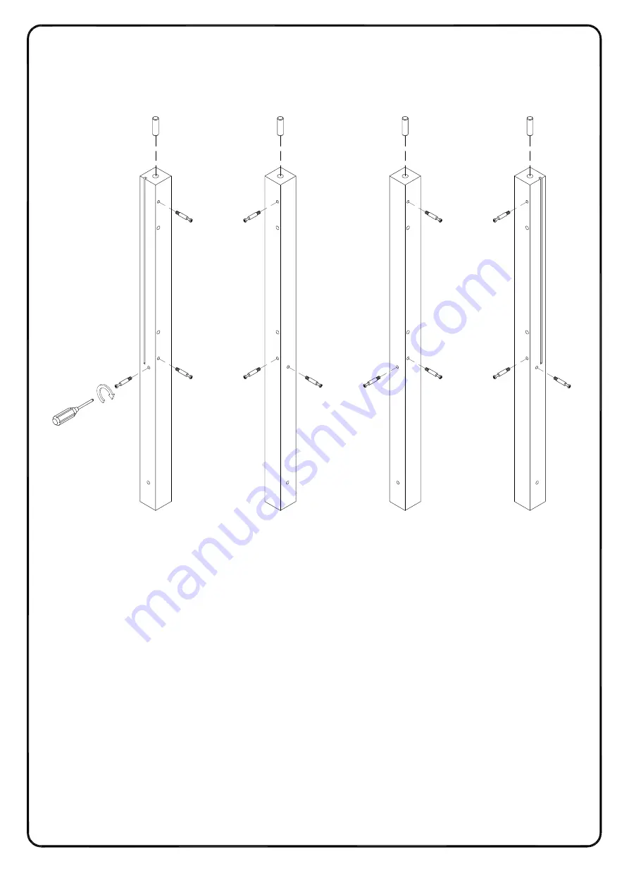 Walker Edison BU44ABMD Скачать руководство пользователя страница 8