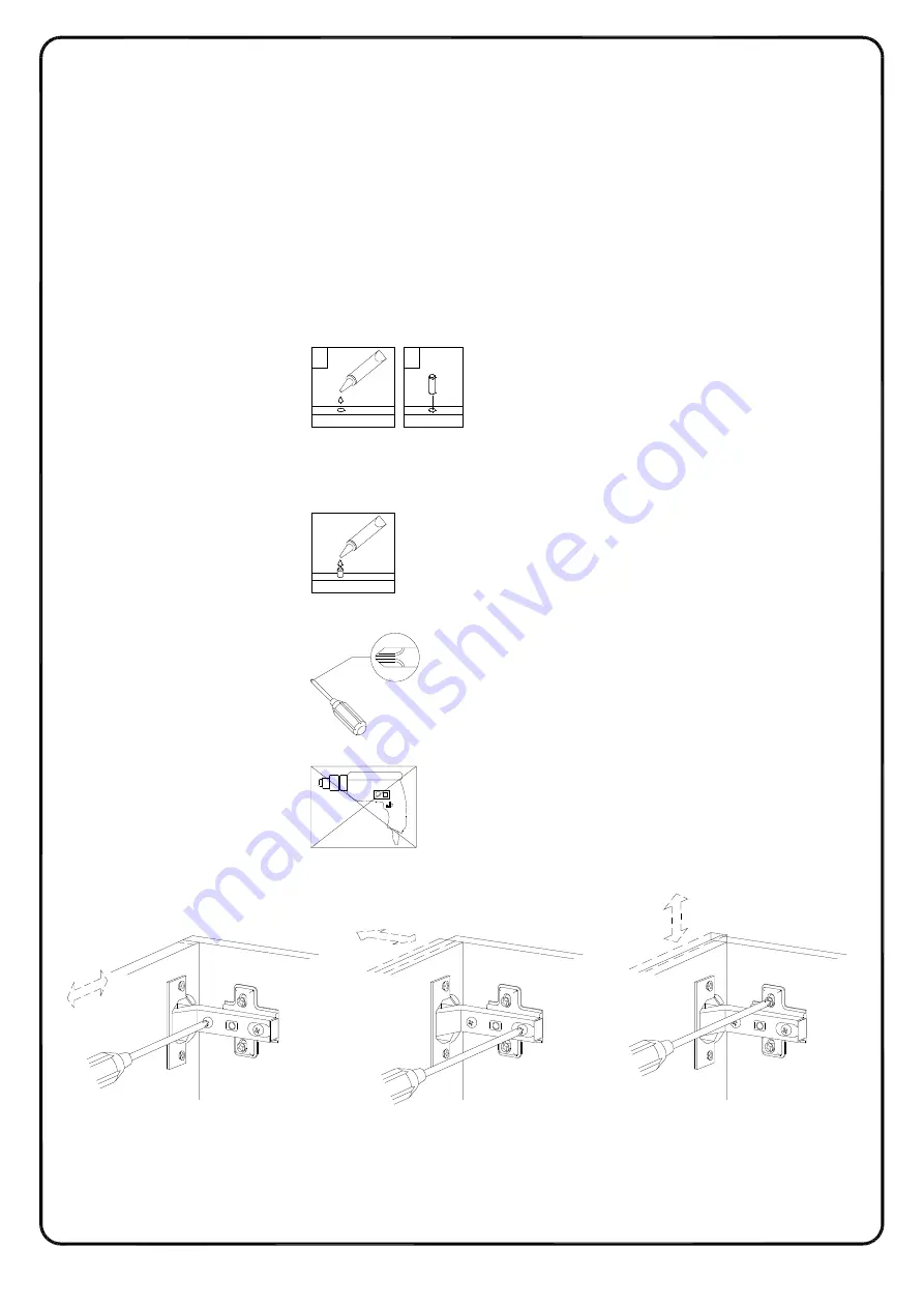 Walker Edison BU48RAD3D Assembly Instructions Manual Download Page 2